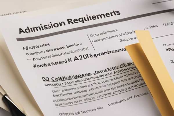 College Admission Requirements