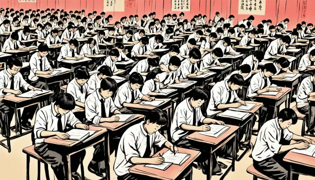 Evolution of gaokao