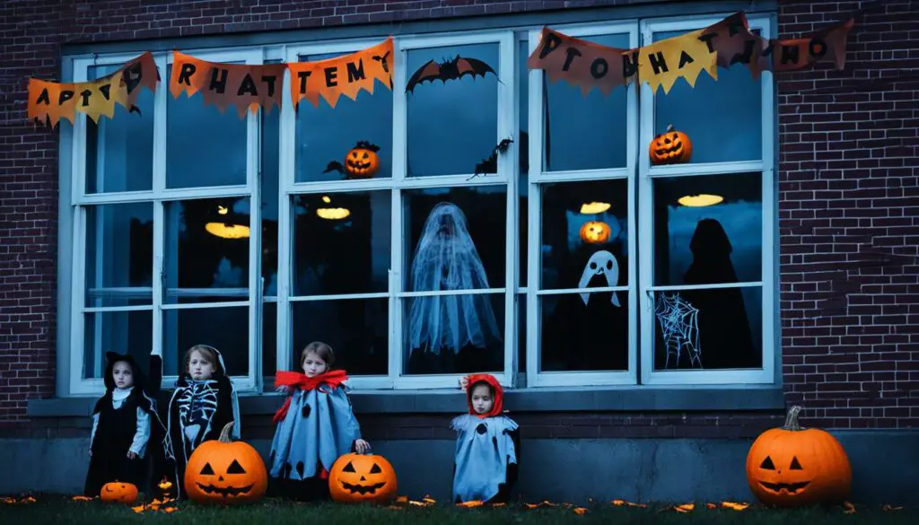 School closure policies on Halloween