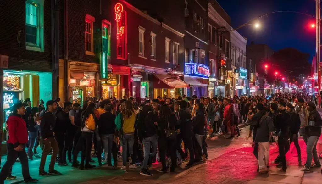 Temple University social scene