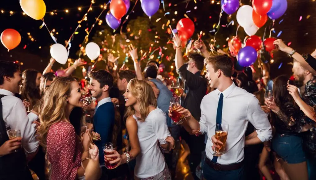 rhodes college party scene