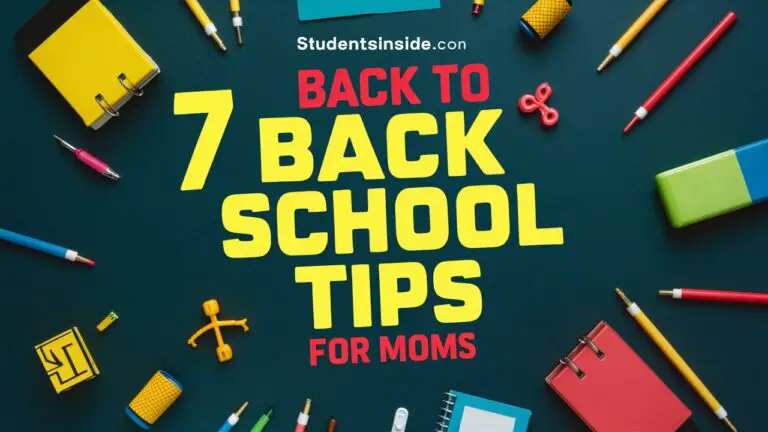7 Back to School Tips for Moms