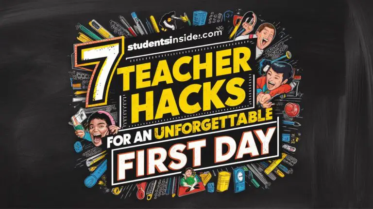 7 Middle School Teacher Hacks for an Unforgettable First Day